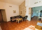 Wohnzimmer mit Ausgang zur Terrasse