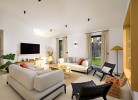 Helles und offenens Wohnzimmer