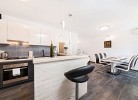 Wohn- Esszimmer mit offener Küche
