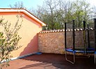 Trampolin vorhaden