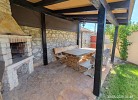 Überdachter Grillplatz
