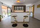 Unsere Bar im Wohnraum!