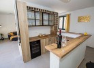 Unsere Bar im Wohnraum!