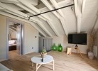 Wohn- Schlafzimmer im 2. Stock