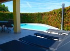 Liegefläche und Pool zur Alleinnutzung